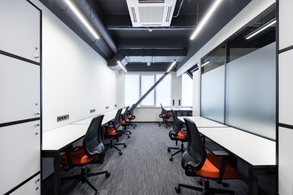 Inside photo of a office with chairs